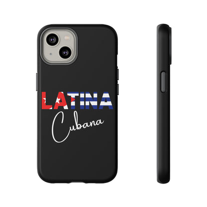 Latina Cubana Tough Phone Case | Cuba Latina Pride Protective Cover