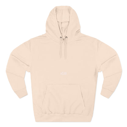 iGB Fits Cozy Three-Panel Fleece Hoodie, Casual Wear, Unisex Fashion, Gift for Her/Him, Fall/Winter Apparel, Comfortable Layering