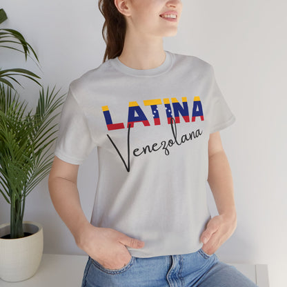 Latina Venezolana, Shirt – Venezuela Latina Pride Graphic Tee for Women