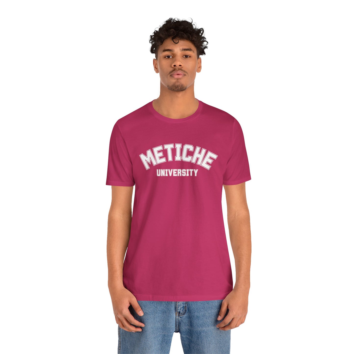 Metiche University Shirt | Funny Latina Graphic Tee
