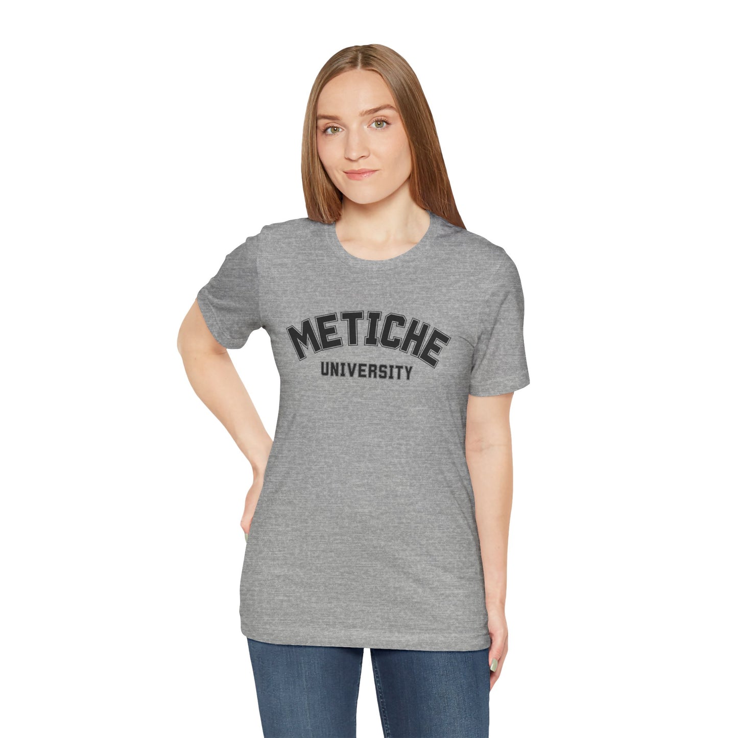 Metiche University Shirt | Funny Latina Graphic Tee