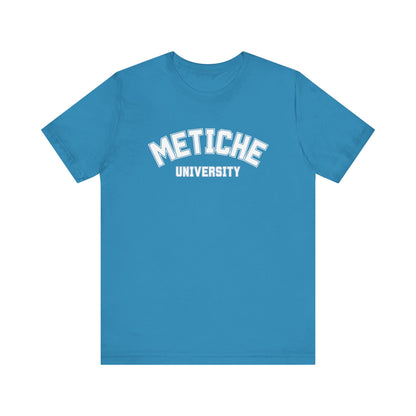 Metiche University Shirt | Funny Latina Graphic Tee
