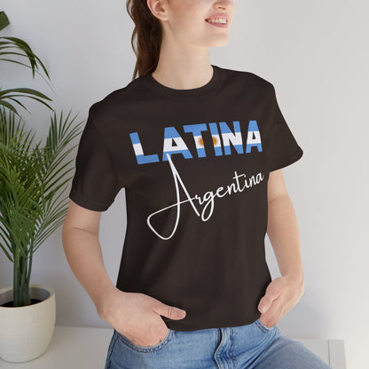 Latina Argentina Shirt – Argentina Latina Pride Graphic Tee for Women