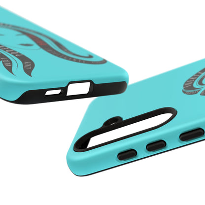 Blue Fuerza Latina Tough Phone Case | Latina Empowerment Protective Cover