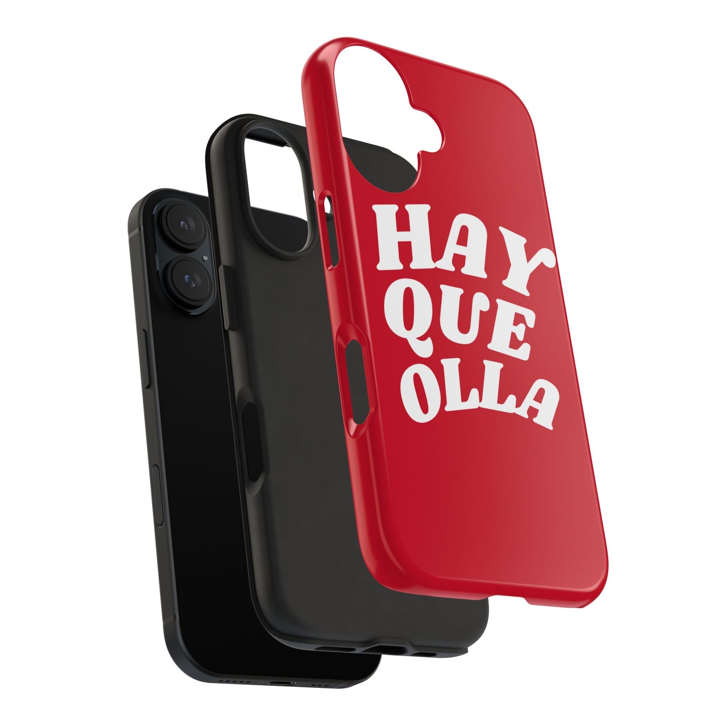 Hay Que Olla Tough iPhone Case | Funny Spanish Saying Protective Cover