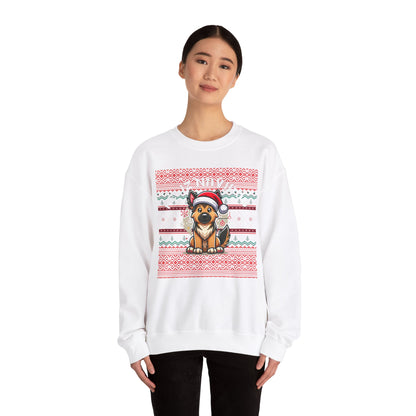 Copy of Feliz Navidog Ugly Christmas Sweater- German Shepherd