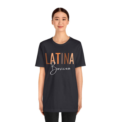 Latina Boricua Shirt | Puerto Rico Latina Pride Graphic Tee for Women