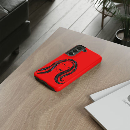 Red Fuerza Latina Tough Phone Case | Latina Empowerment Protective Cover