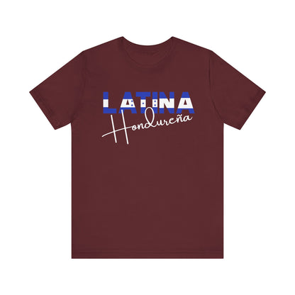 Latina Hondureña, Shirt - Honduras Latina Pride Graphic Tee for Women