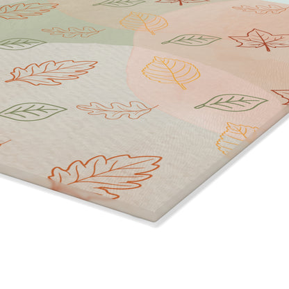 Autumn Leaves Glass Cutting Board | Fall Kitchen Decor, Gift for Home Chefs, Thanksgiving Hosting, Seasonal Cookware, Unique [...]