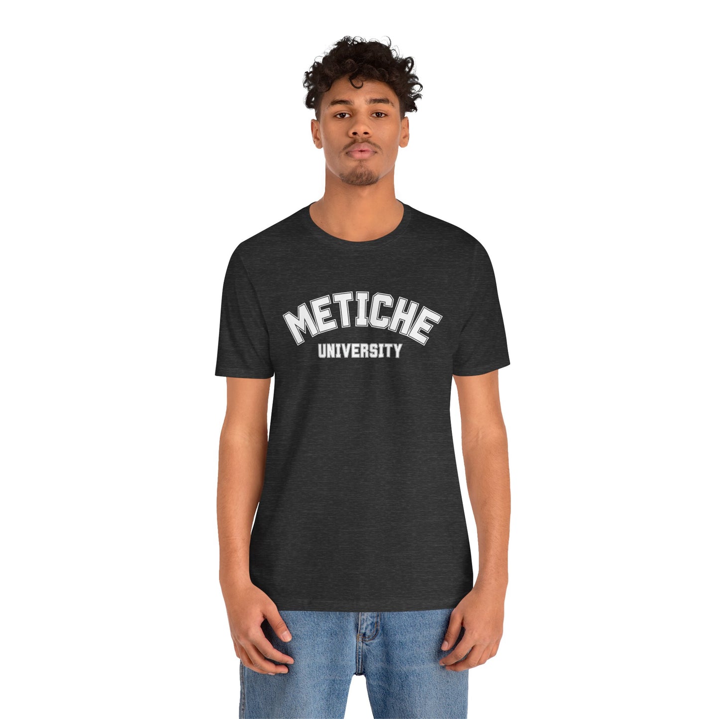 Metiche University Shirt | Funny Latina Graphic Tee