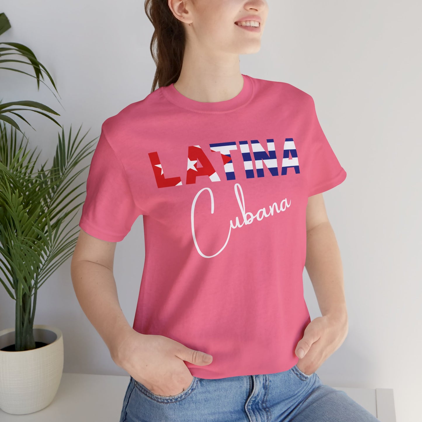 Latina Cubana Shirt | Cuba Latina Pride Graphic Tee for Women