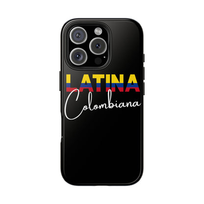 Latina Colombiana Tough iPhone Case | Colombia Latina Pride Protective Cover