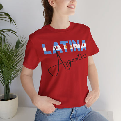 Latina Argentina Shirt – Argentina Latina Pride Graphic Tee for Women