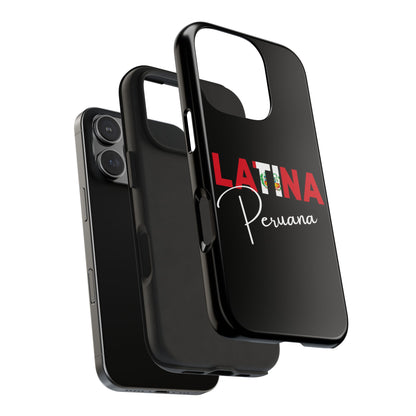 Latina Peruana Tough iPhone Case | Peru Latina Pride Protective Cover