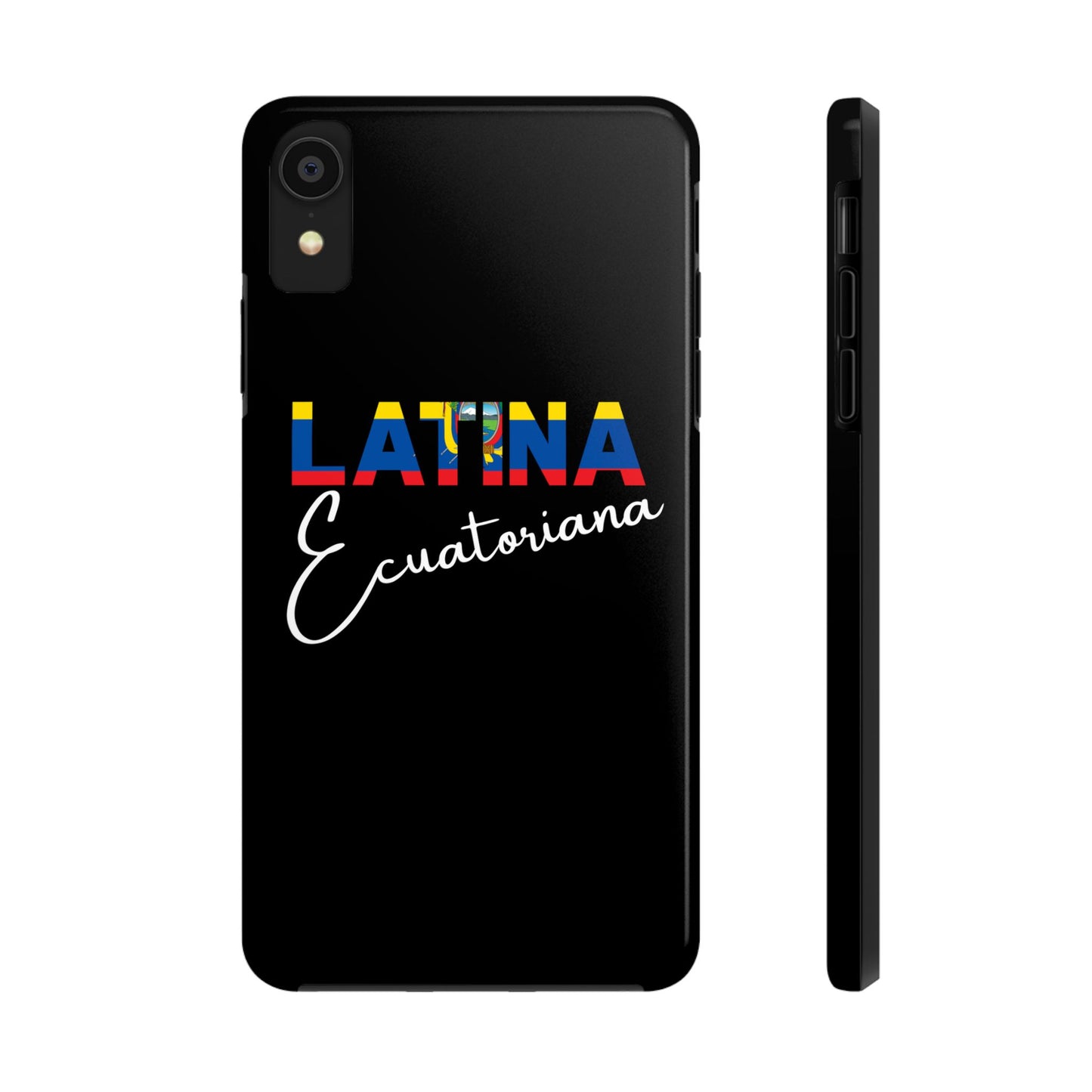Latina Ecuatoriana Tough iPhone Case | Ecuador Latina Pride Protective Cover