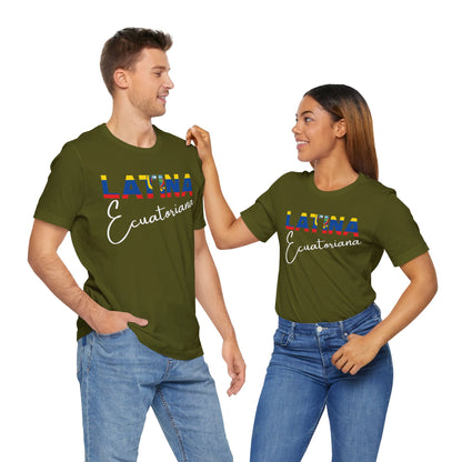 Latina Ecuatoriana Shirt | Ecuador Latina Pride Graphic Tee for Women