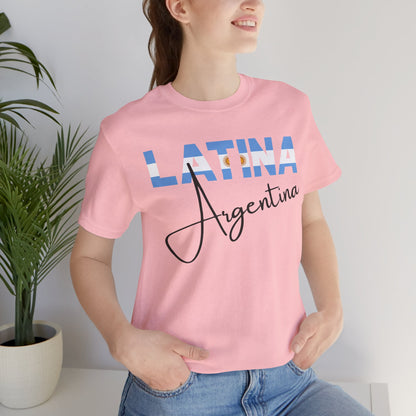 Latina Argentina Shirt – Argentina Latina Pride Graphic Tee for Women