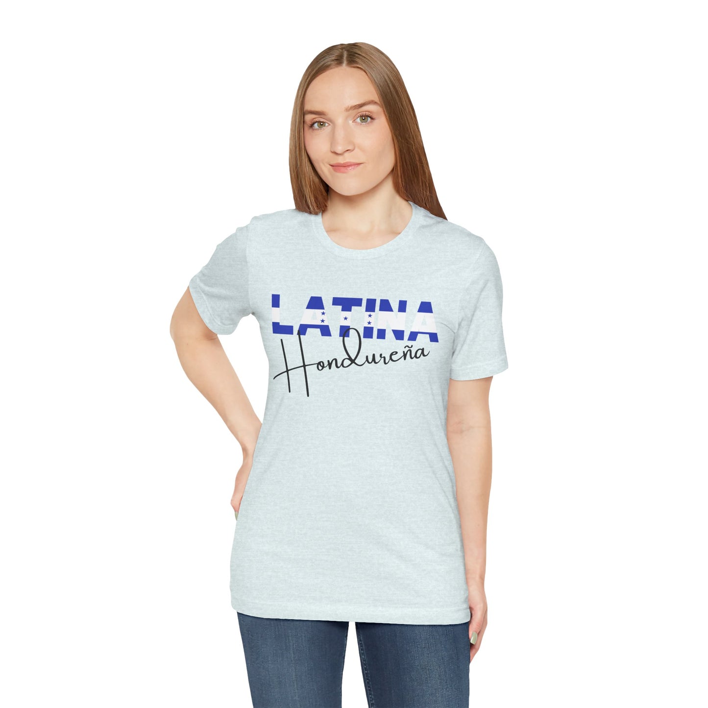 Latina Hondureña, Shirt - Honduras Latina Pride Graphic Tee for Women