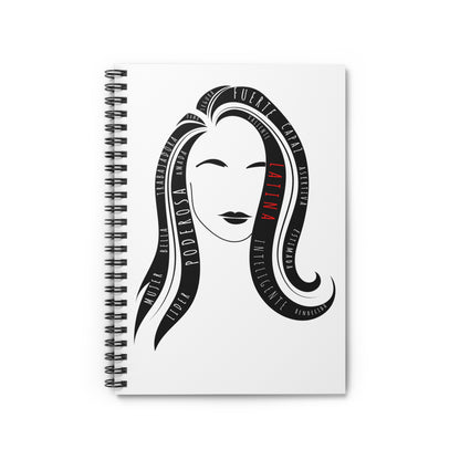 Fuerza Latina Spiral Notebook – Ruled Line | Latina Empowerment Journal