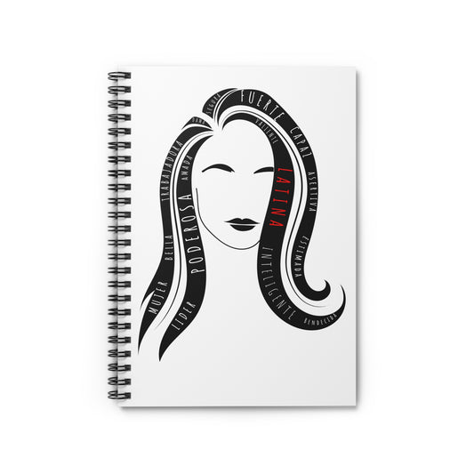 Fuerza Latina Spiral Notebook – Ruled Line | Latina Empowerment Journal