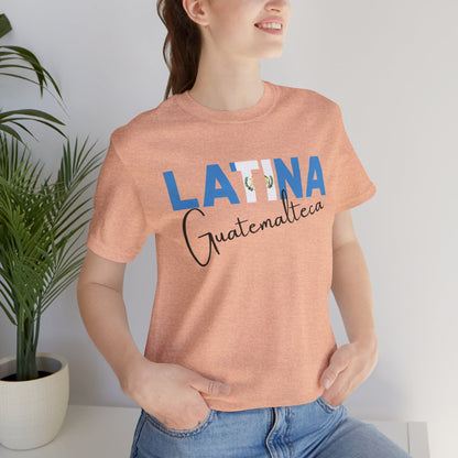 Latina Guatemalteca, Shirt – Guatemala Latina Pride Graphic Tee for Women