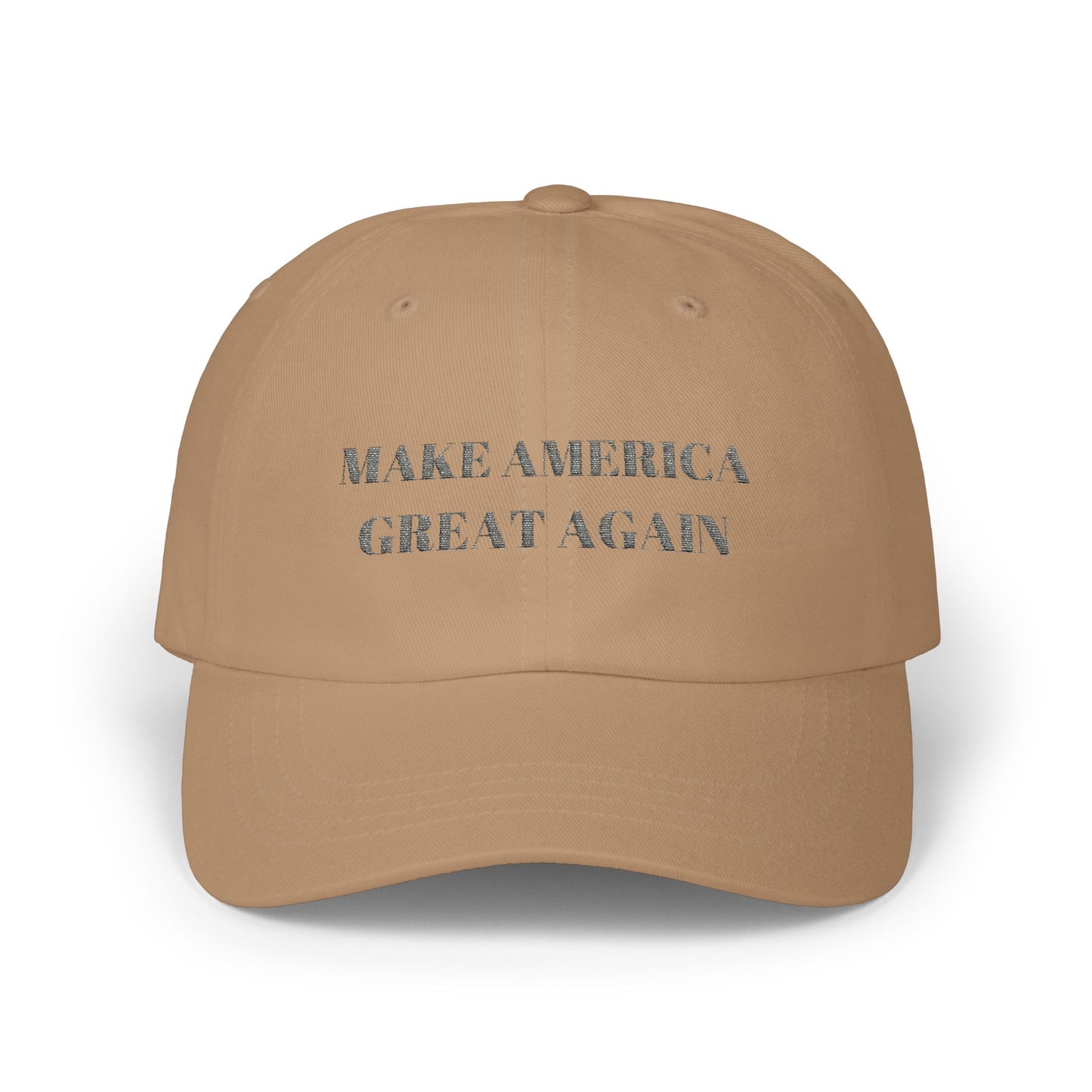 Embroidered Dark MAGA Hat