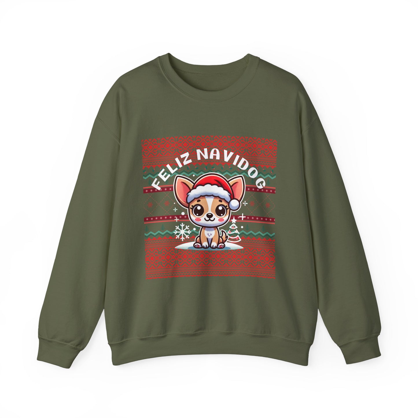 Feliz Navidog Ugly Christmas Sweater