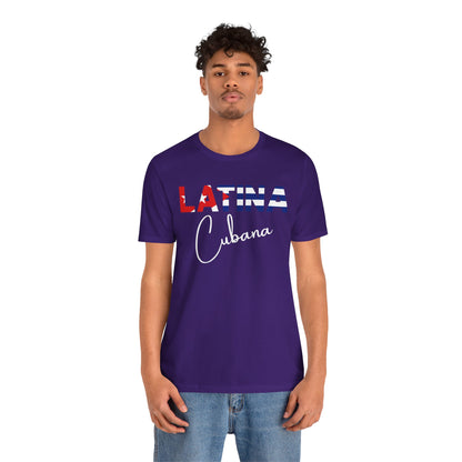 Latina Cubana Shirt | Cuba Latina Pride Graphic Tee for Women