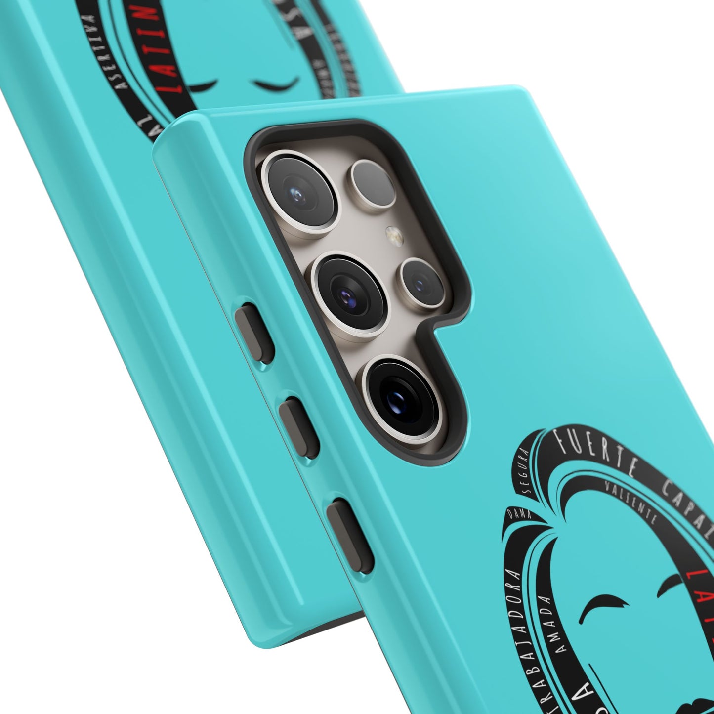 Blue Fuerza Latina Tough Phone Case | Latina Empowerment Protective Cover