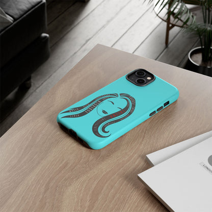 Blue Fuerza Latina Tough Phone Case | Latina Empowerment Protective Cover