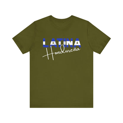 Latina Hondureña, Shirt - Honduras Latina Pride Graphic Tee for Women