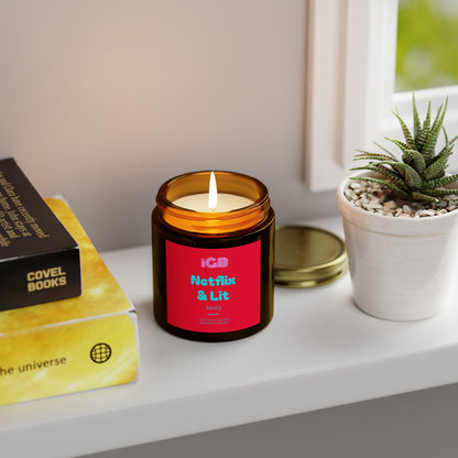 Netflix & Lit, Candle (4oz, 9oz)