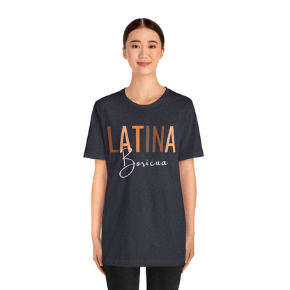 Latina Boricua Shirt | Puerto Rico Latina Pride Graphic Tee for Women