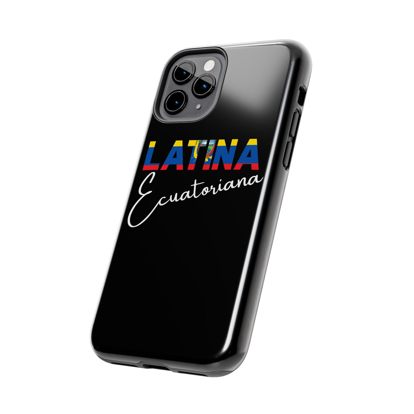 Latina Ecuatoriana Tough iPhone Case | Ecuador Latina Pride Protective Cover