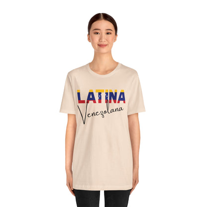 Latina Venezolana, Shirt – Venezuela Latina Pride Graphic Tee for Women
