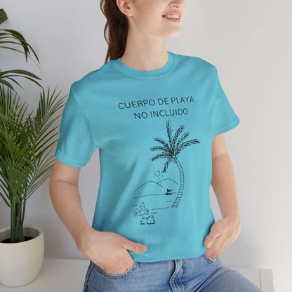 Cuerpo De Playa No Incluido, shirt