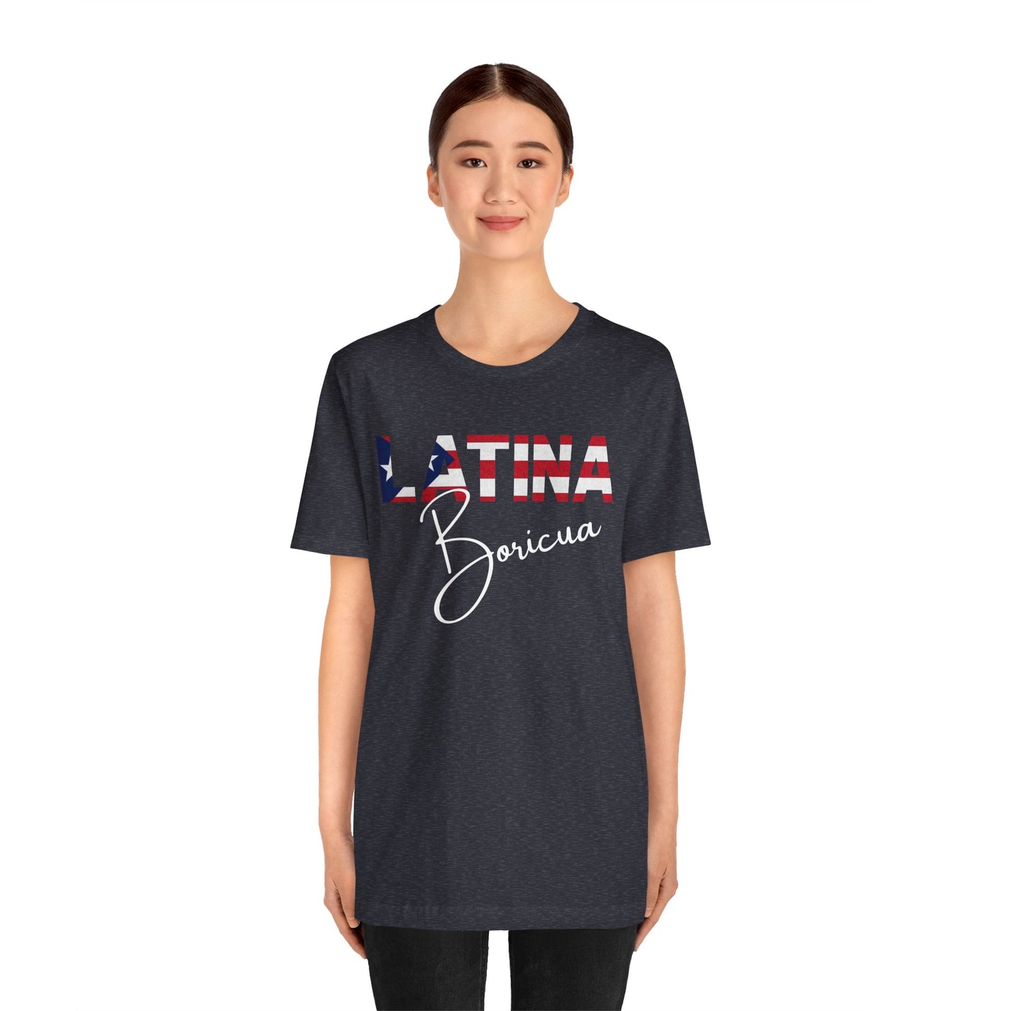 Latina Boricua Shirt | Puerto Rico Latina Pride Graphic Tee for Women