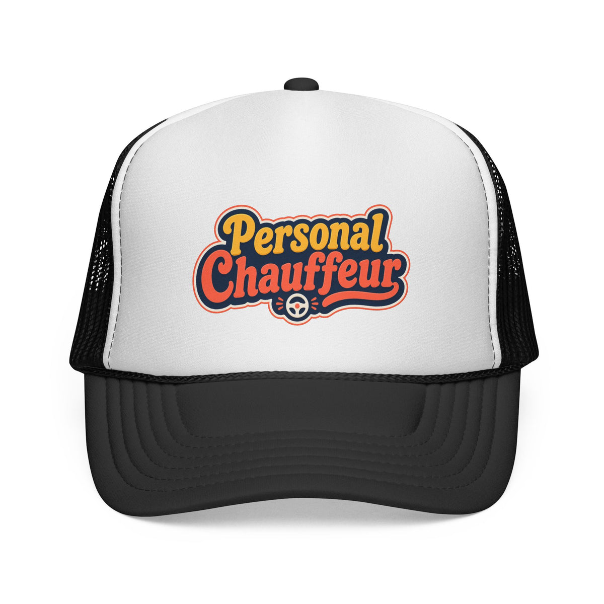 Personal Chauffeur Trucker Cap – Retro Driving Hat for Drivers & Rideshare Enthusiasts