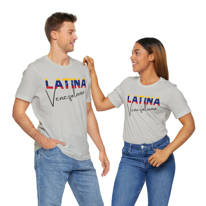 Latina Venezolana, Shirt – Venezuela Latina Pride Graphic Tee for Women