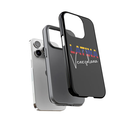 Latina Venezolana Tough Phone Case | Latina Venezolana iPhone Case | Venezuela Latina Pride Protective Cover