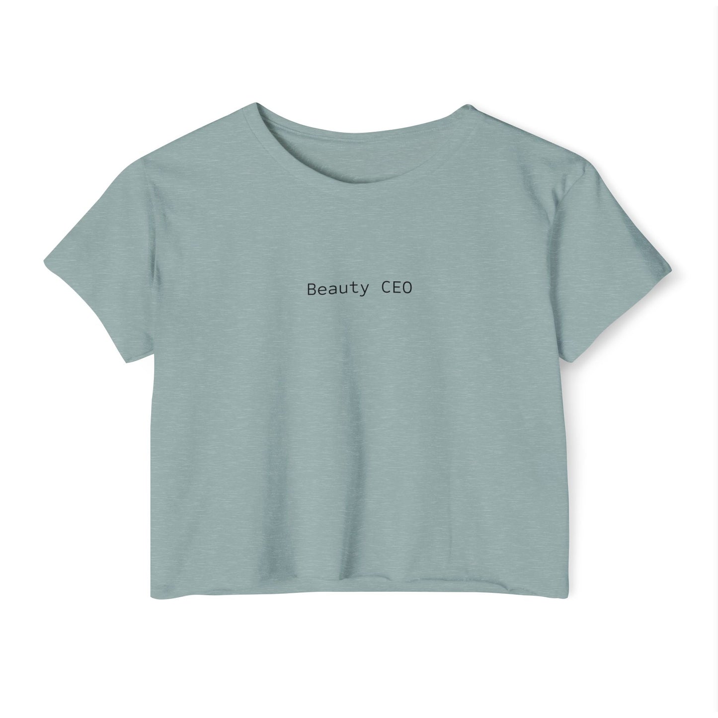 Beauty CEO™ Cropped Tee | Esthetician Boss Girl Festival Top