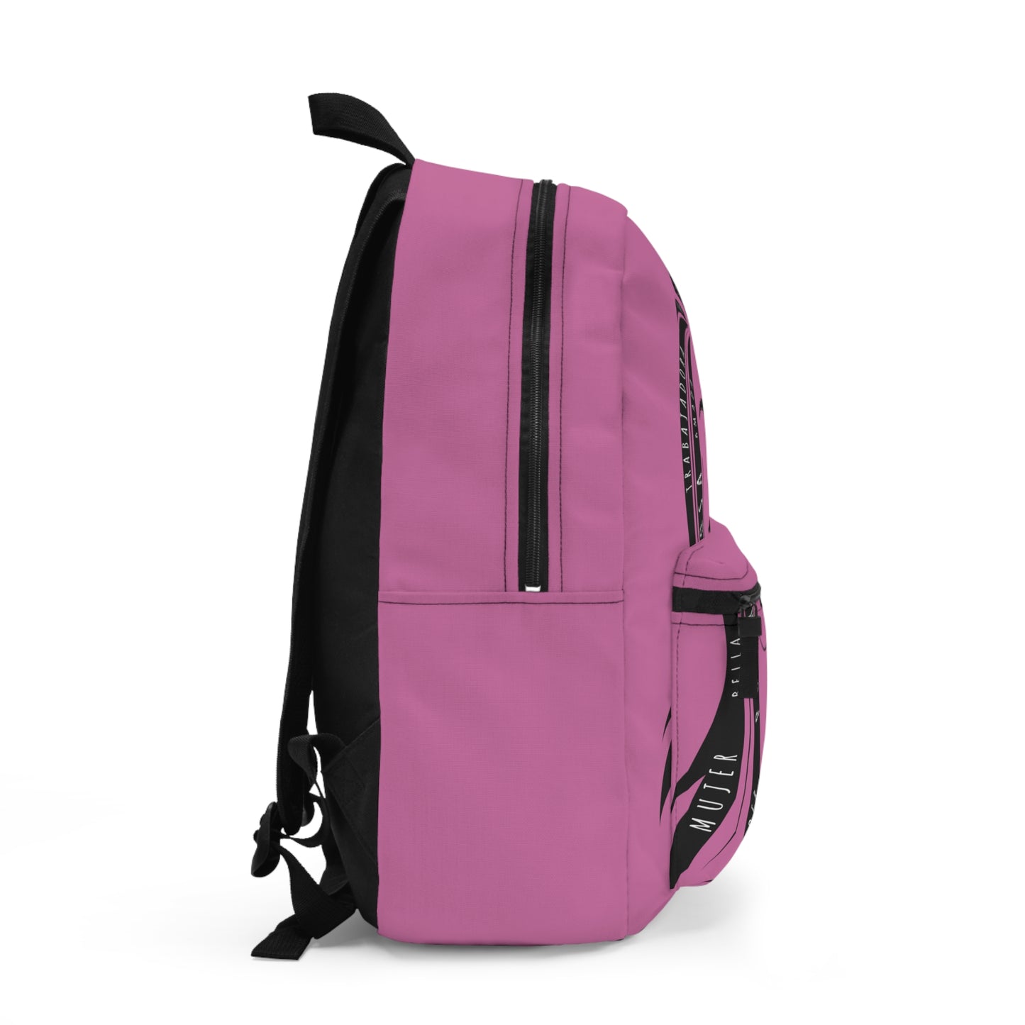 Fuerza Latina Pink Backpack | Latina Woman Empowerment Backpack | Latina Pride Bag for Strong Women