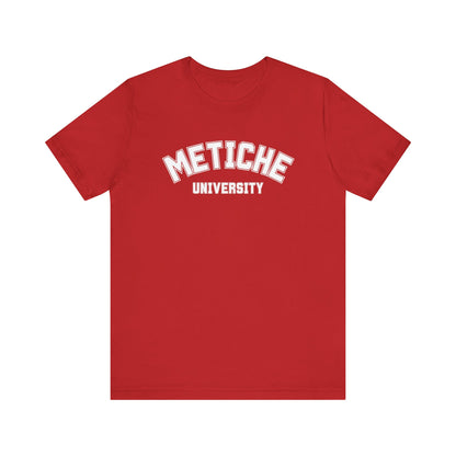 Metiche University Shirt | Funny Latina Graphic Tee