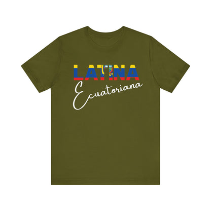Latina Ecuatoriana Shirt | Ecuador Latina Pride Graphic Tee for Women