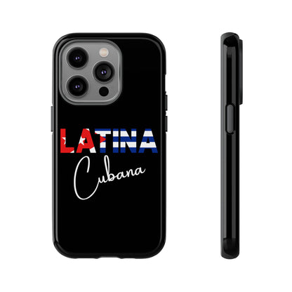 Latina Cubana Tough Phone Case | Cuba Latina Pride Protective Cover