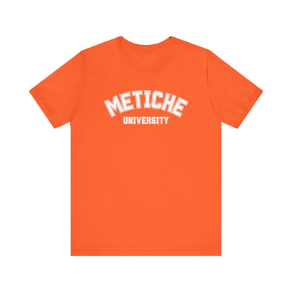 Metiche University Shirt | Funny Latina Graphic Tee