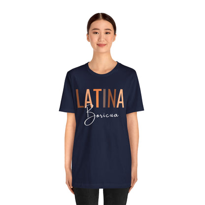 Latina Boricua Shirt | Puerto Rico Latina Pride Graphic Tee for Women