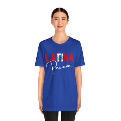 Latina Peruana Shirt – Peru Latina Pride Graphic Tee for Women