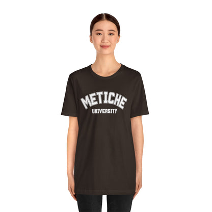 Metiche University Shirt | Funny Latina Graphic Tee